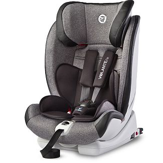 Автокресло детское Volante Fix Limited Isofix Grey 9-36 кг Caretero