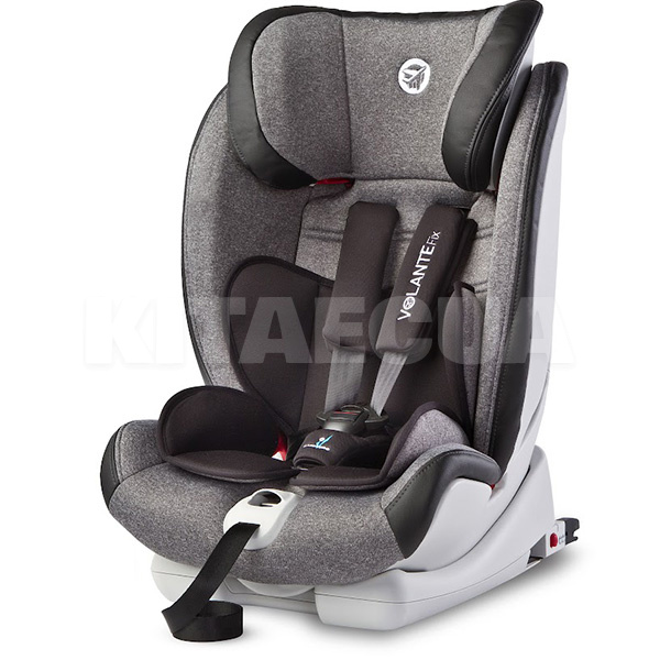 Автокресло детское Volante Fix Limited Isofix Grey 9-36 кг Caretero (TERO-258)