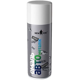 Фарба-емаль 150мл мет. срібляста 640 NEW TON