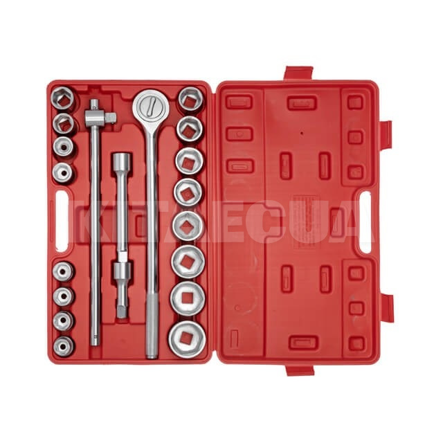 Набір головок 6-гранних 3/4" та комплектуючих Intertool (HT-2221-Intertool)