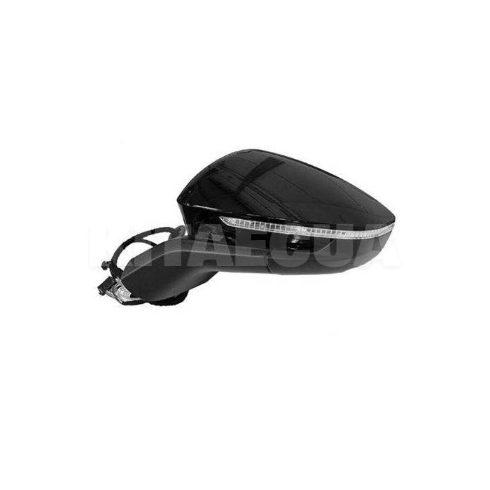 Корпус зовнішнього дзеркала у зборі + КАМЕРА ОРИГИНАЛ на VOLKSWAGEN ID.4 CROZZ (11G 857 508 C 9B9)