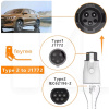 Переходник Feyree 7.4 кВт 32А 1-фаза Type 2 - Type 1 с замком FEYREE (P-T2T1L)
