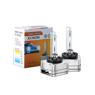 Ксеноновая лампа D1S 35W 85V 6000K 2шт. Super Vision 