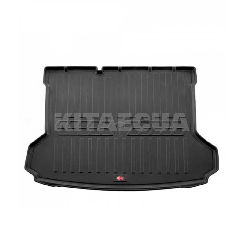 Резиновый коврик в багажник Volkswagen ID.4 Crozz (2020-н.в) черный Stingray на VOLKSWAGEN ID.4 CROZZ (6024211)