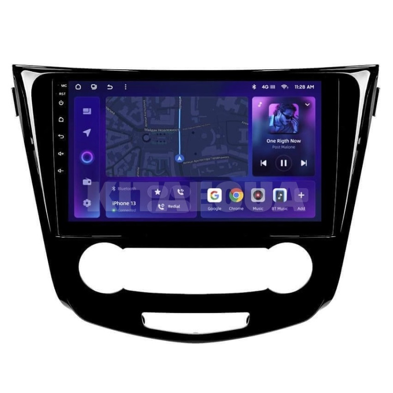 Штатна магнітола MOSS M3 4+32 ГБ 10" Nissan X-Trail 3 T32 2013-2022 Manual air conditioning (F1 AB) AMS (50861)