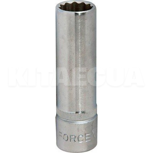 Головка торцева 12-гранна подовжена 18 мм 1/2" 77 мм FORCE (FOR 5497718)