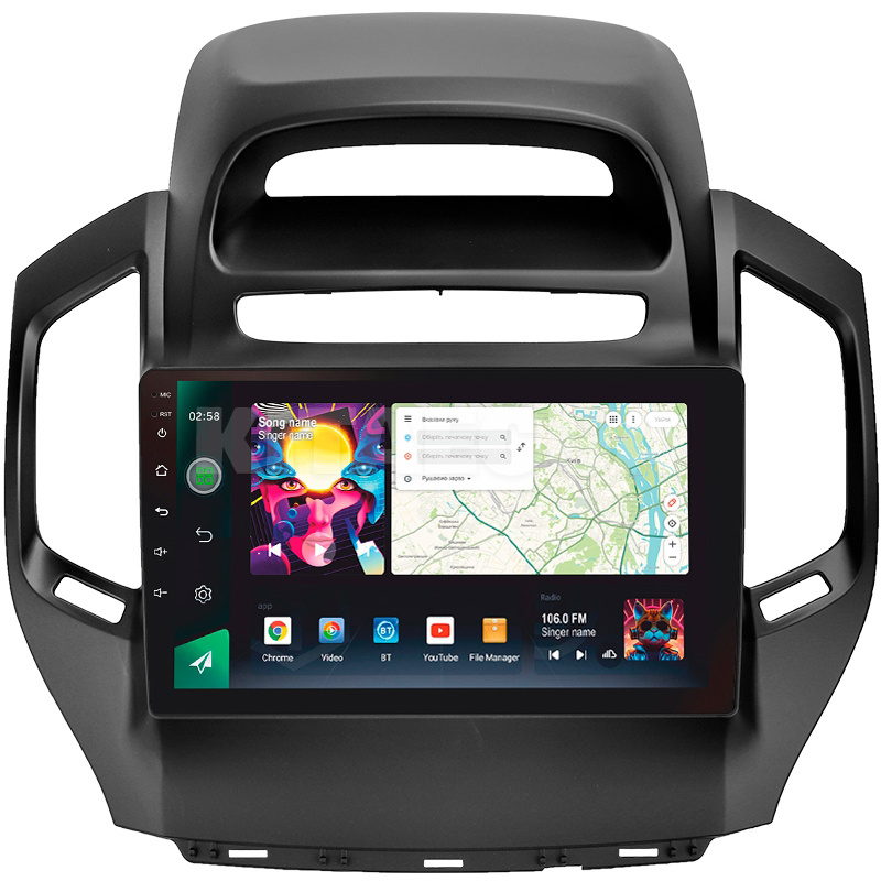 Штатная магнитола PRO 9464 4+64 Gb 9" Geely GC6 1 2014-2016 SIGMA4car (39607)