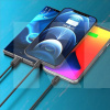 Кабель 3in1 USB to Type-C/Micro USB/Lightning 3А 1.2м черный PROOVE (491920001)