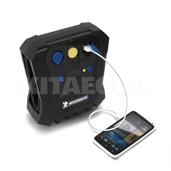Компрессор автомобильный Programmable Fast Flow Digital Tyre Michelin (W12266) - 2