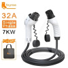 Зарядний кабель для електромобіля Feyree 7.4 кВт 32А 1-фаза 5м Type 2 (станція) – GB/T AC (китайське FEYREE (CL7-T2GBT)