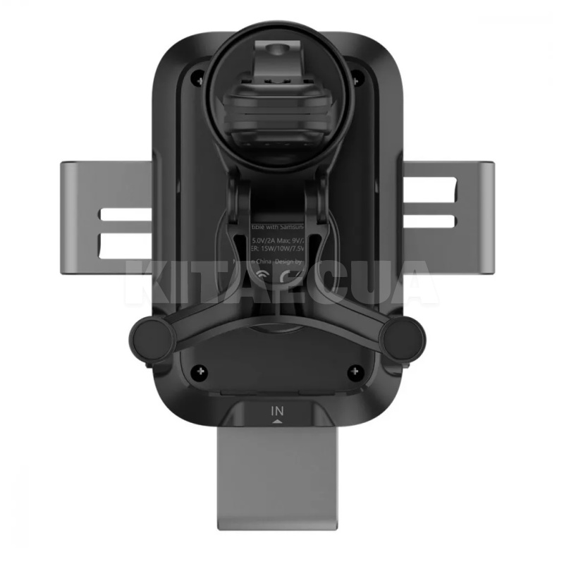 Автомобільний тримач на дефлектор/торпеду Triple Clamp Pro 15W з бездротовою зарядкою PROOVE (479200092) - 4