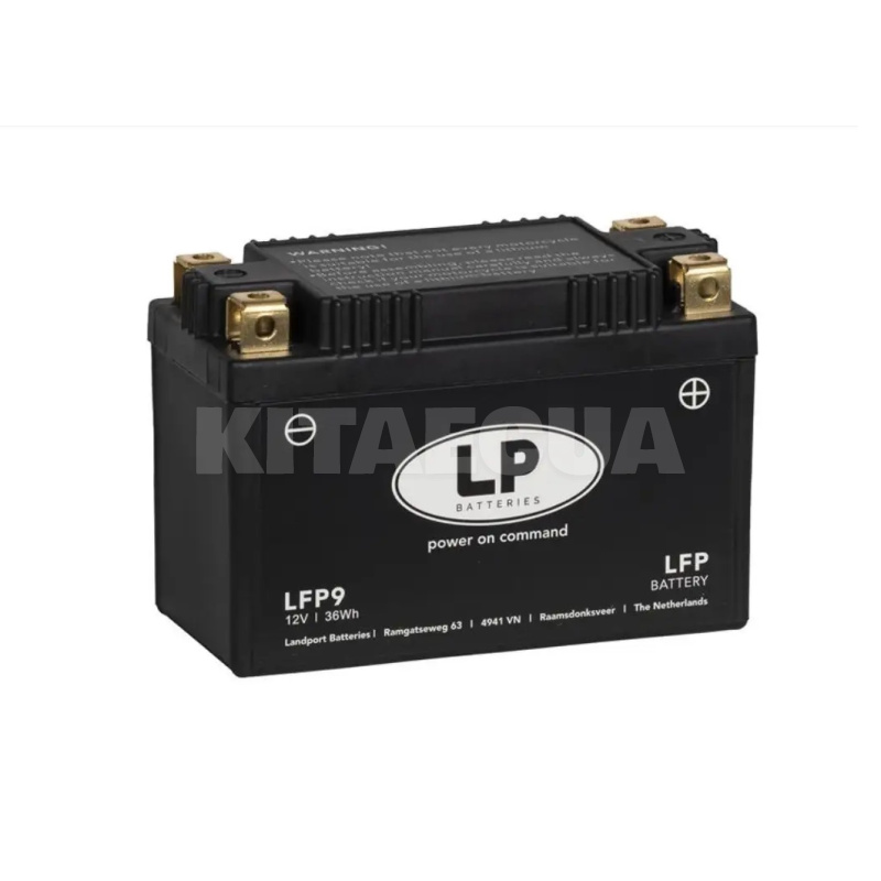 Мото аккумулятор 36Ач 180А "+" слева LP Battery (ML LFP9)