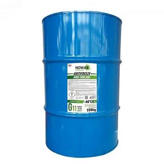 Антифриз-концентрат зелений 220 кг G11 -40°C NOWAX