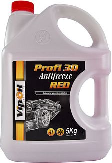 Антифриз красный 5л G11 Profi 30 VipOil