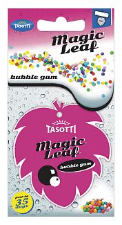 Ароматизатор сухий листок "жуйка" Magic Leaf Bubble Gum TASOTTI