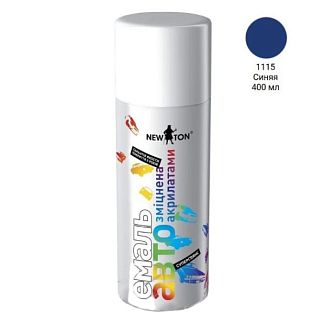Фарба-емаль 400мл синя 1115 NEW TON