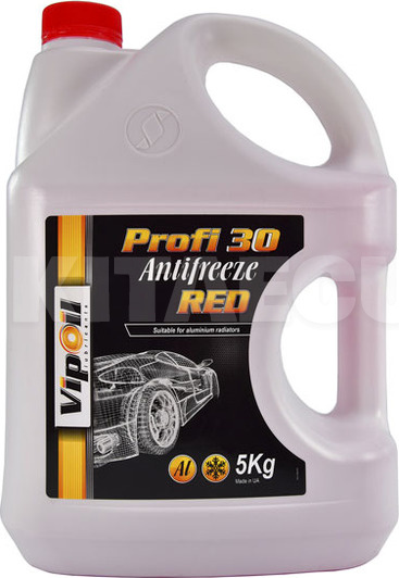 Антифриз красный 5л G11 Profi 30 VipOil (701390)