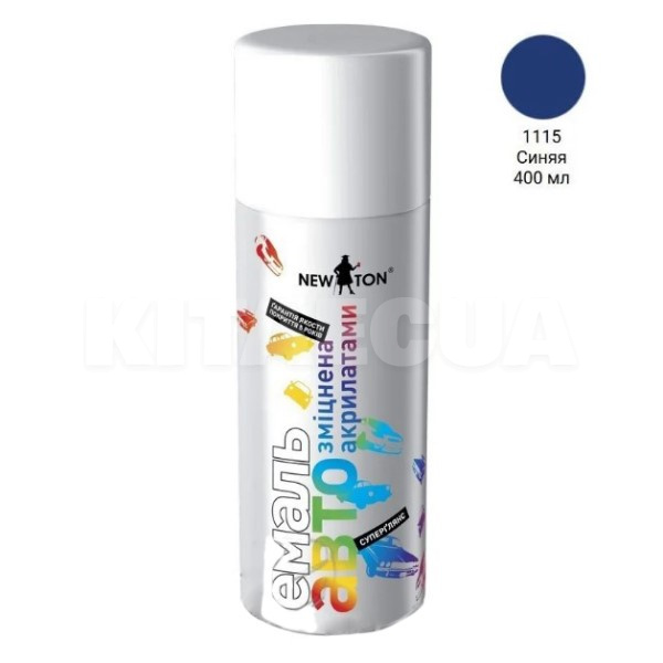 Краска-эмаль 400мл синяя 1115 NEW TON (57710-NEW-TON)