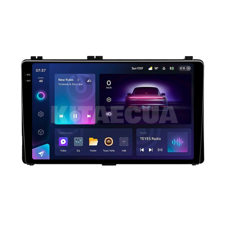 Штатная магнитола CC3 2k 4+32Gb 10" Toyota Corolla 11 2017-2018 Teyes (36455)