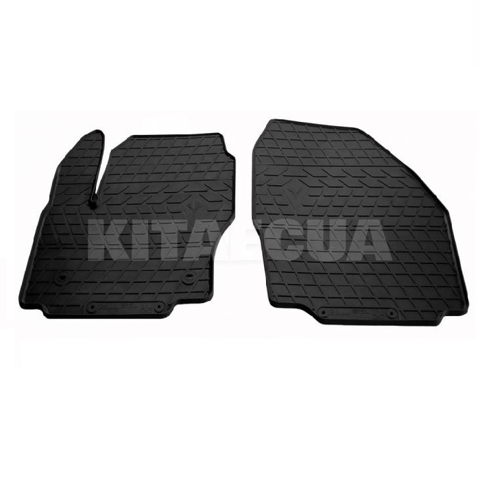 Гумові килимки передні Ford S-Max (2006-2014) TL кліпси Stingray (1007242)