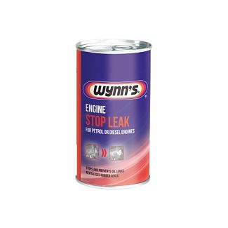 Присадка-герметик в моторное масло (стоп-течь) 325мл Stop-Leak WYNN'S