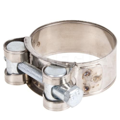 Хомут нержавейка усиленный GSB W2 44-47 мм М6 VITOL (44-47 W2 M6) - 2