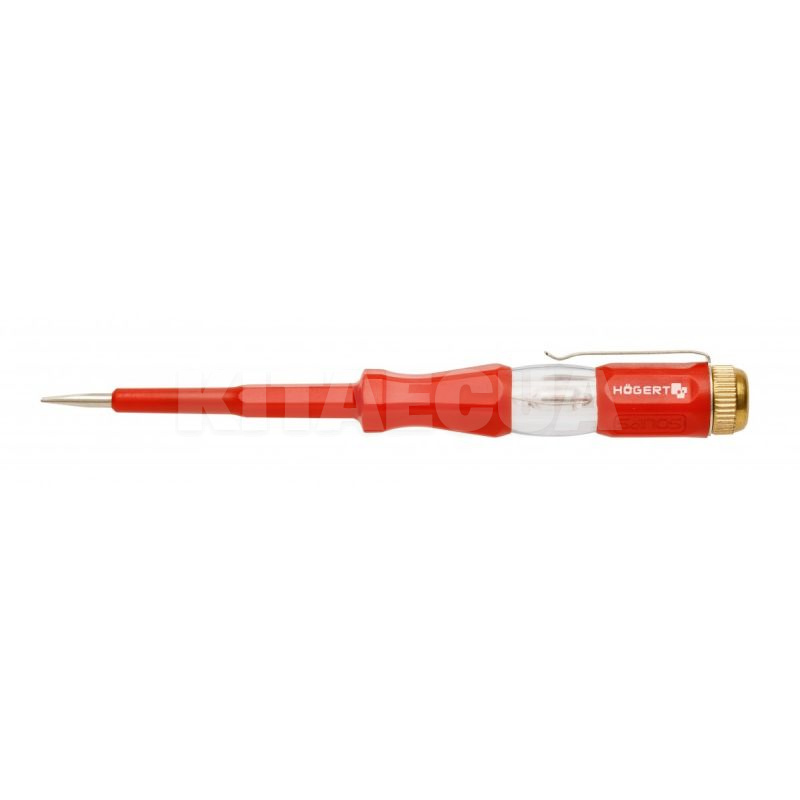 Викрутка індикатор напруги SL3 140 мм 100-500 В HOGERT (HT1S982)