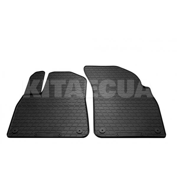 Резиновые коврики передние AUDI Q7 (4M) (2015-н.в.) AV2 клипсы Stingray (1030262)