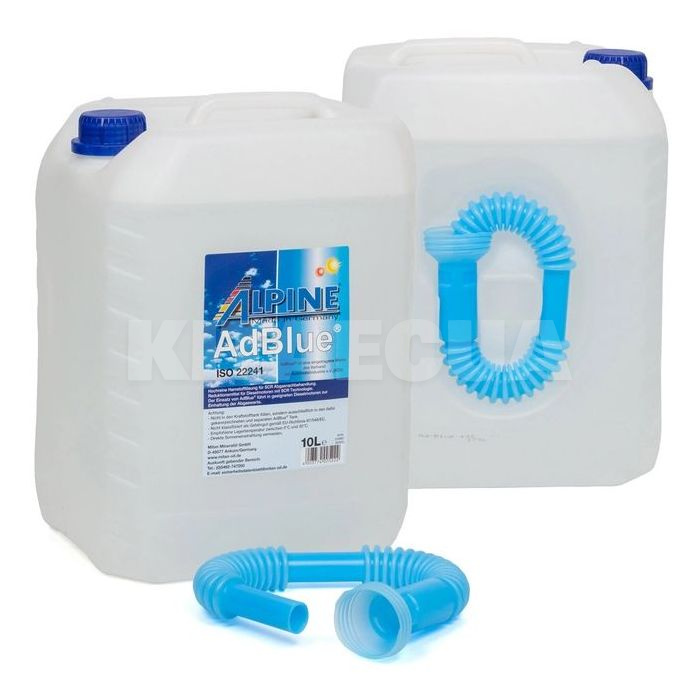Жидкость AdBlue 10л ISO 22 241 Alpine (9004-10) - 2