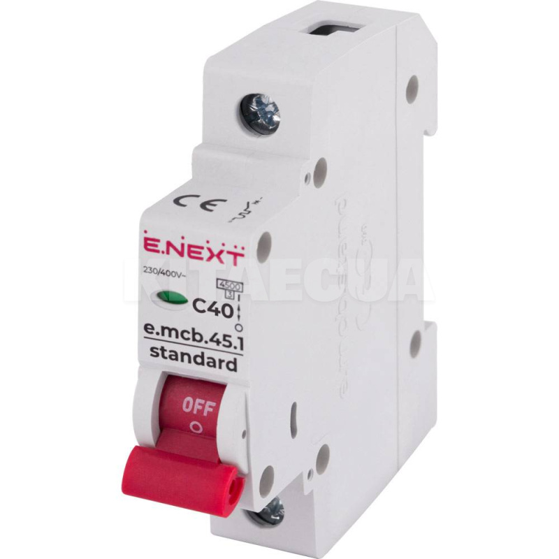 Автоматический выключатель 1Ф 40А E.NEXT (s002012)