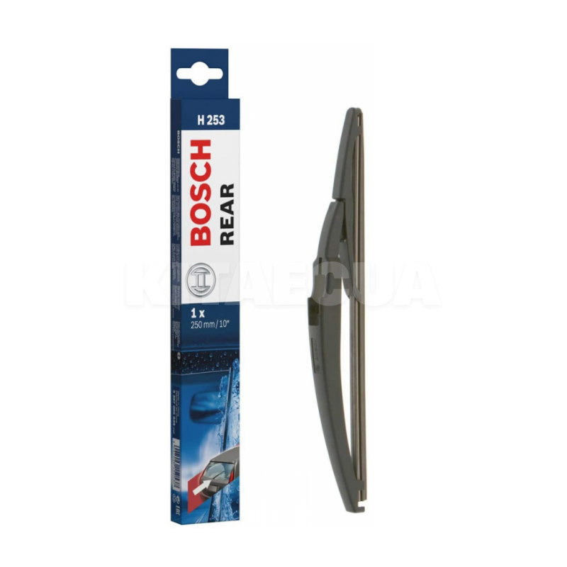 Щітка склоочисника заднього скла 250мм гібридна Bosch (3 397 005 828)