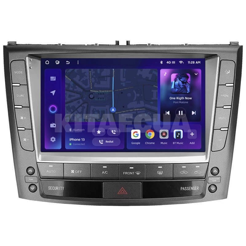 Штатна магнітола MOSS M2 4+32 Gb 9" Lexus IS250 XE20 (Hm) 2005-2013 (B) AMS (49243)