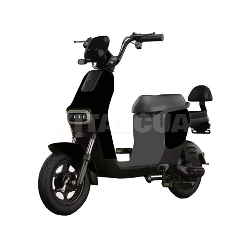 Велоскутер аккумуляторный FLY 45 км 600 Вт черный + аккумулятор 48В 12Ач FORTE (145075)