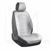 Накидка на передние сиденья серая с подголовником 2 шт. Sport CARLIFE (SC10202)