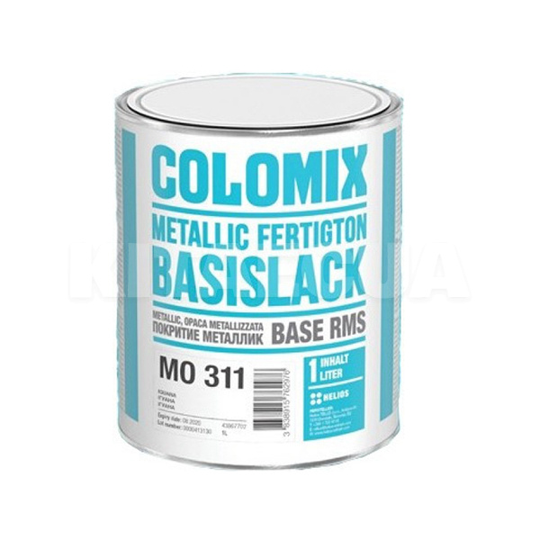 Краска металлик "фантом черный" 0.75л COLOMIX (47957642-Colomix)