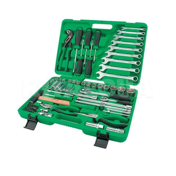 Набор комбинированных инструментов 1/4"х1/2" 80 предметов TOPTUL (GCAI8002)