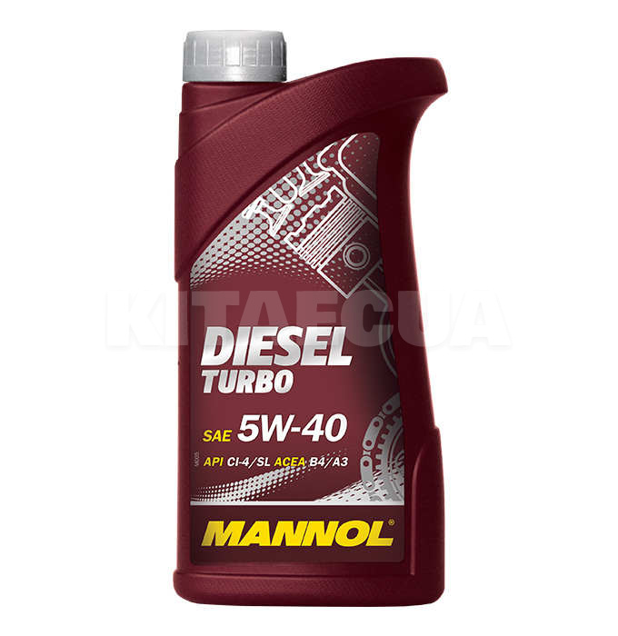 Масло моторное синтетическое 1л 5W-40 Diesel Turbo Mannol (MN7904-1) - 2
