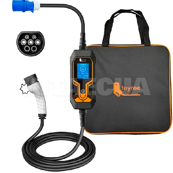 Зарядка для электромобиля Type 2 7.4 кВт 32A 1-фаза Lion King FEYREE (FY7-32-1PH-TP2-K7-C5) - 3