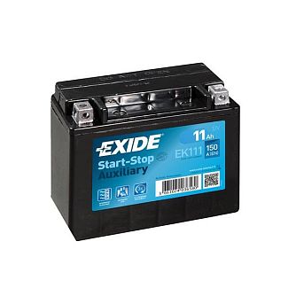 Аккумулятор автомобильный 11Ач 150А "+" слева EXIDE