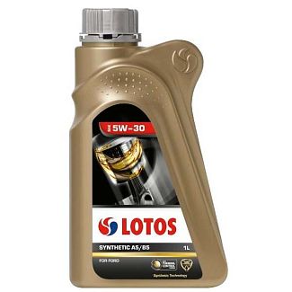 Масло моторне синтетичне 1л 5W-30 SYNTHETIC A5/B5 LOTOS