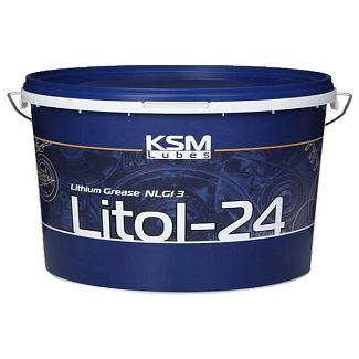 Смазка литиевая универсальная 9кг литол-24 KSM