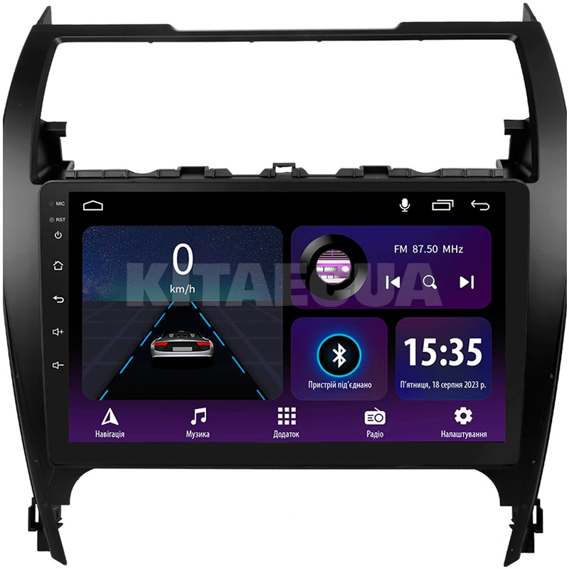 Штатна магнітола E10232 2+32 Gb 10" Toyota Camry 7 XV 50 (Middle East) 2012-2014 SIGMA4car (42375)