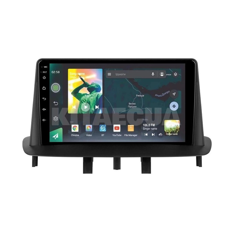 Штатна магнітола X9232 2+32 Gb 9" Renault Megane 3 2008-2014 (дві коси)(L1) SIGMA4car (33764) - 2