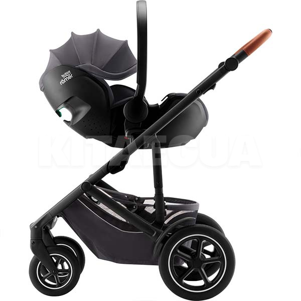 Автокресло детское BABY-SAFE PRO Midnight Grey 0-13 кг серое Britax-Romer (2000040137) - 3