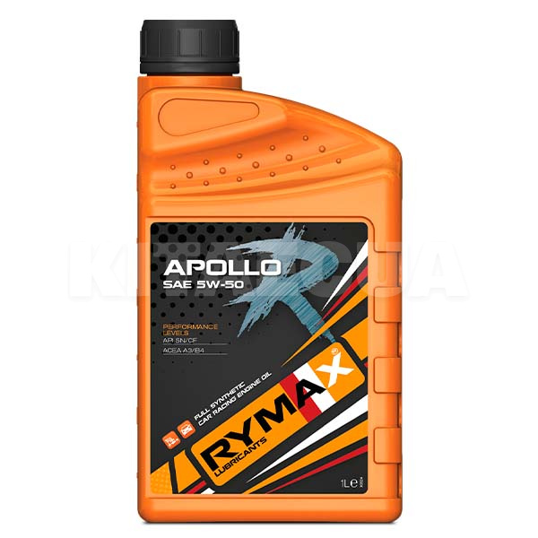 Масло моторне синтетичне 1л 5W-50 Apollo R RYMAX (251797)