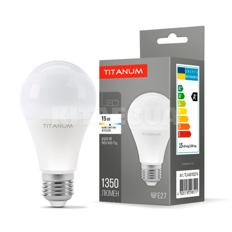 LED лампа 15W TITANUM (TLA6515274)