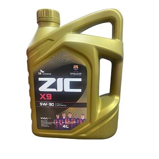 Масло моторное синтетическое 4л 5W-30 X9 ZIC