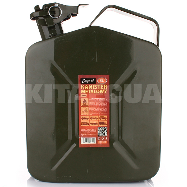 Каністра 5л металева EL 100590 ELEGANT (46455)