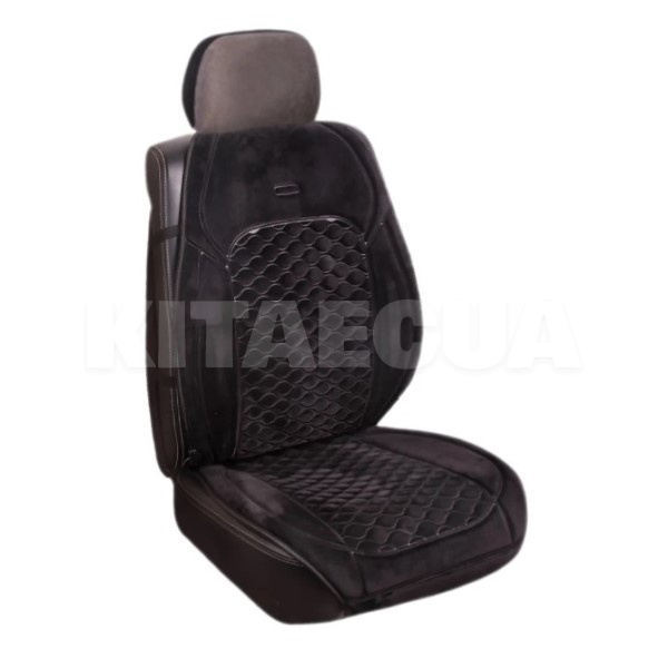 Накидка на сиденье с подогревом и переключателем 100 х 50см 12 В VITOL (H 2021V BK)