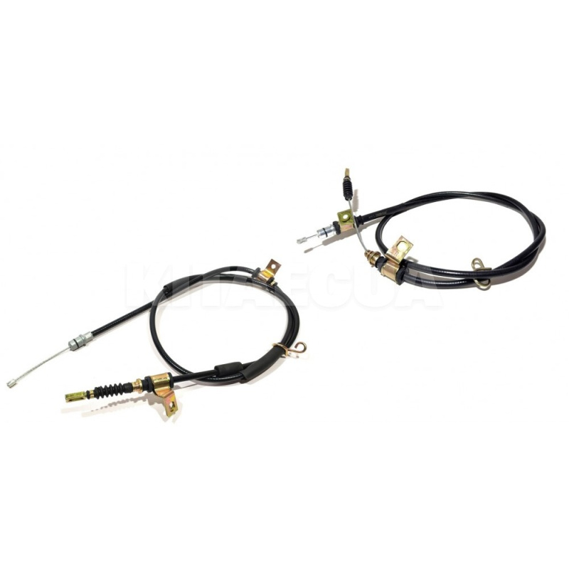 Трос ручного гальма (комплект) KLM Autoparts на Chery M11 (M11-3508090-M11-3508100-K)